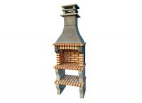 Ref. 101 Normal - 74 cm x 57 cm x 220 cm, CxLxA | Grelhador 50 cm x 40 cm, CxL | 440 kg